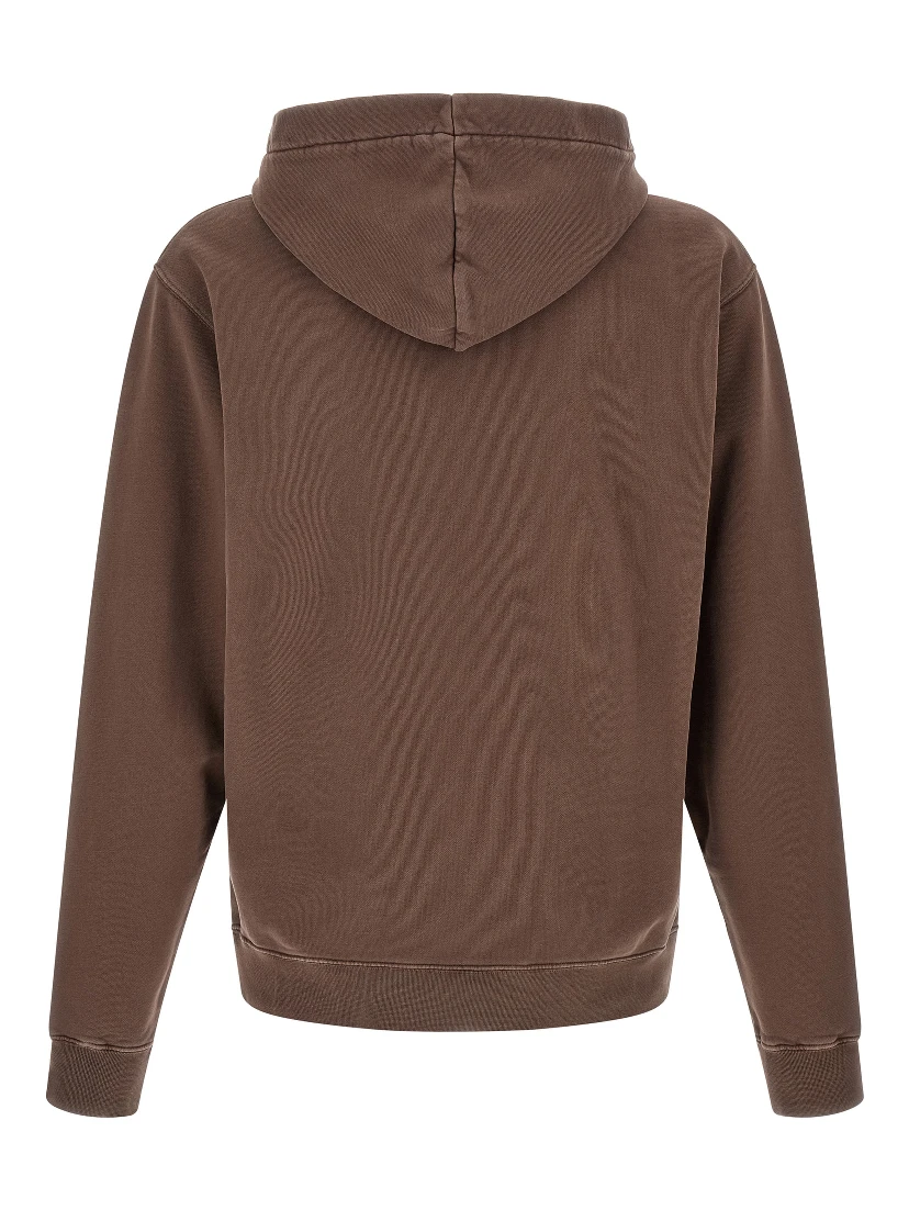 Brown Cotton Sweatshirt