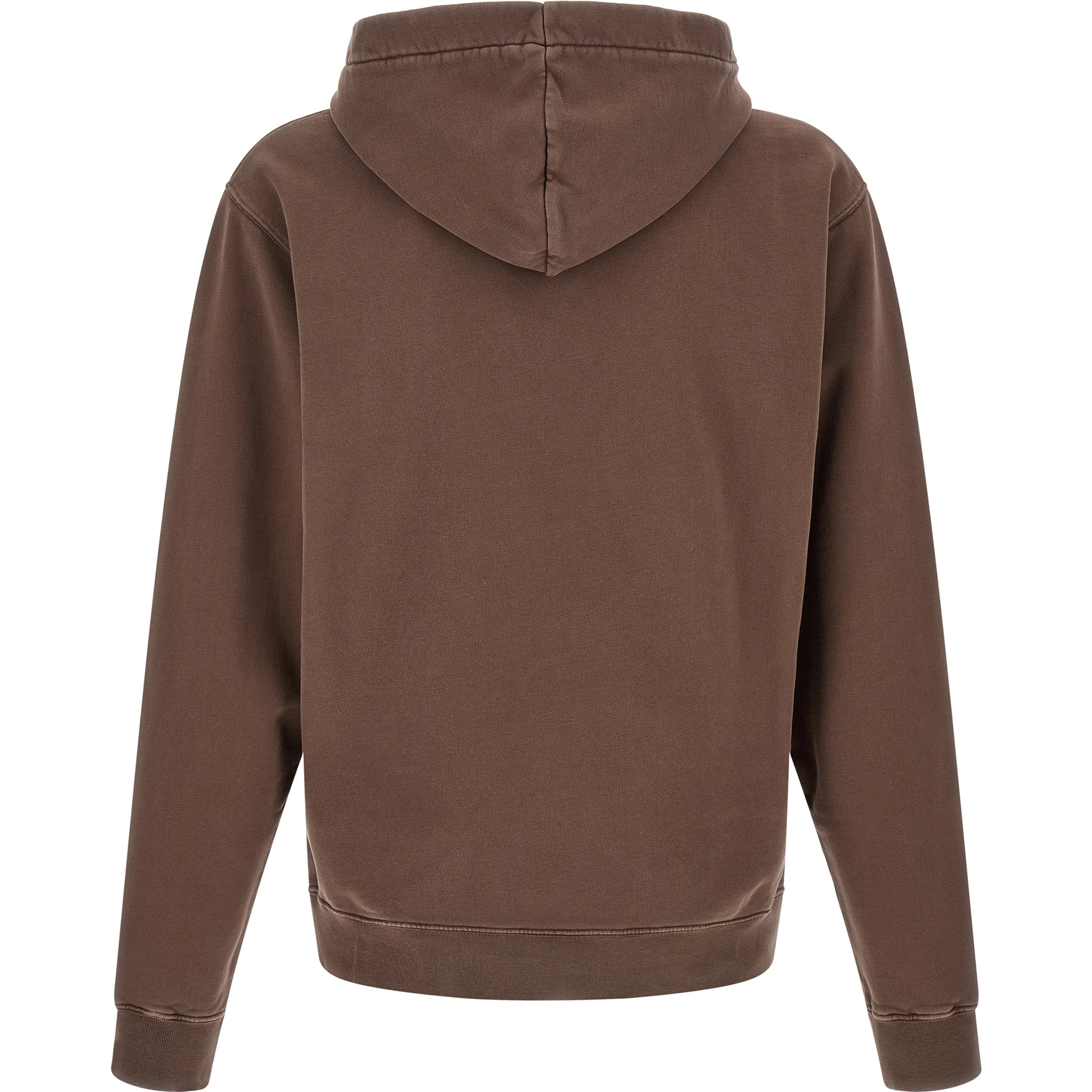 Brown Cotton Sweatshirt