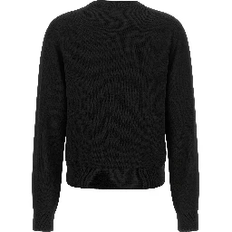 Black Wool Cardigan