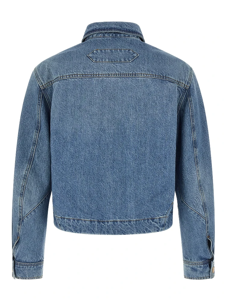 Blue Cotton Denim Jacket alternative