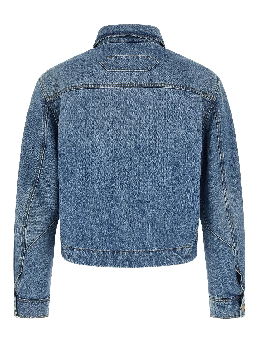 Blue Cotton Denim Jacket