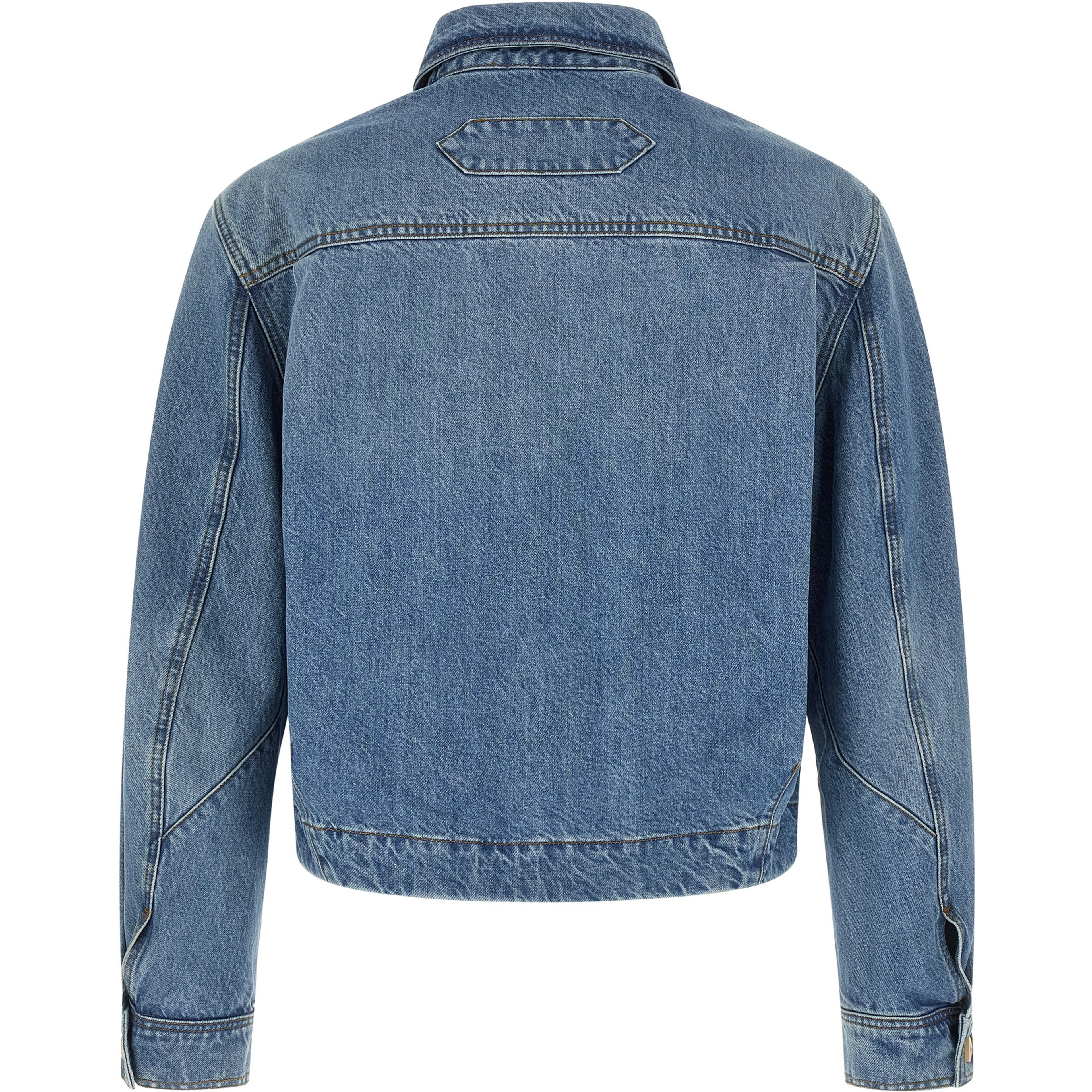 Blue Cotton Denim Jacket