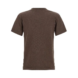 Brown Cotton T-Shirt