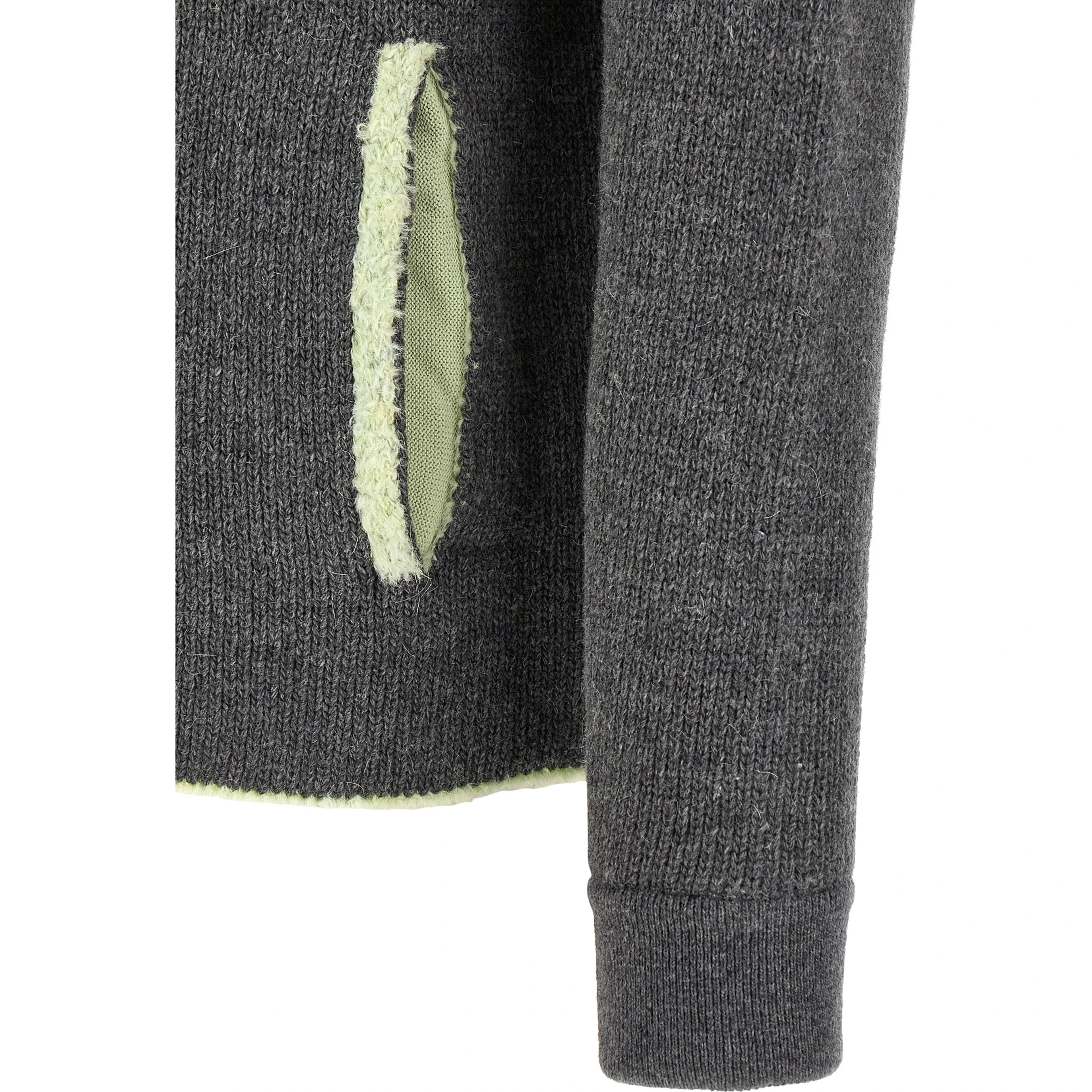 Gray Wool Sweatshirt