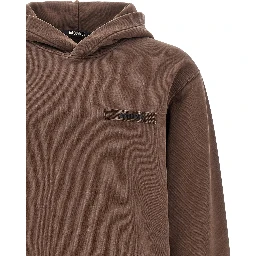 Brown Cotton Sweatshirt