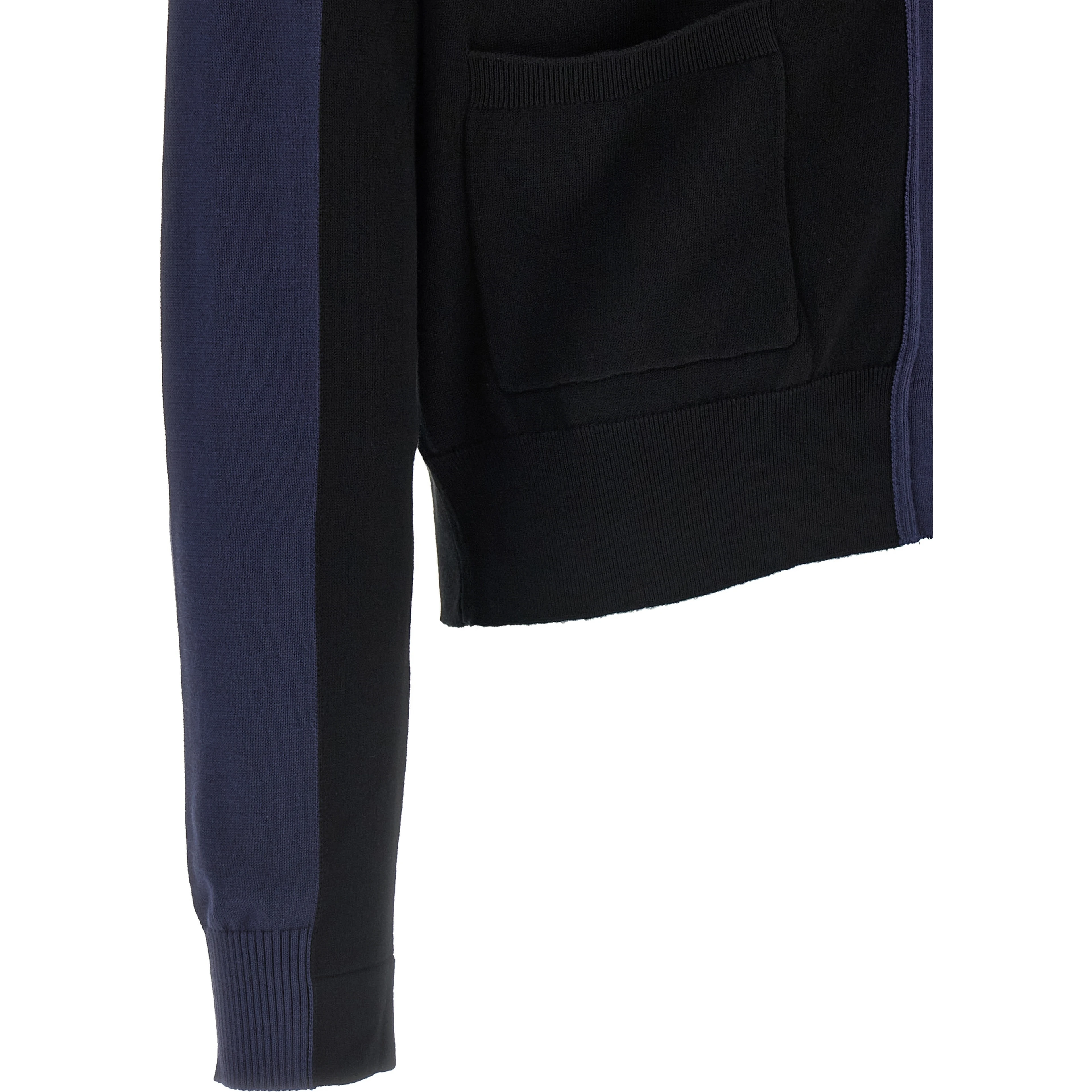 Blue Cotton Cardigan