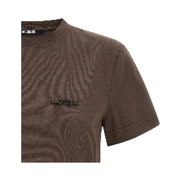 Brown Cotton T-Shirt