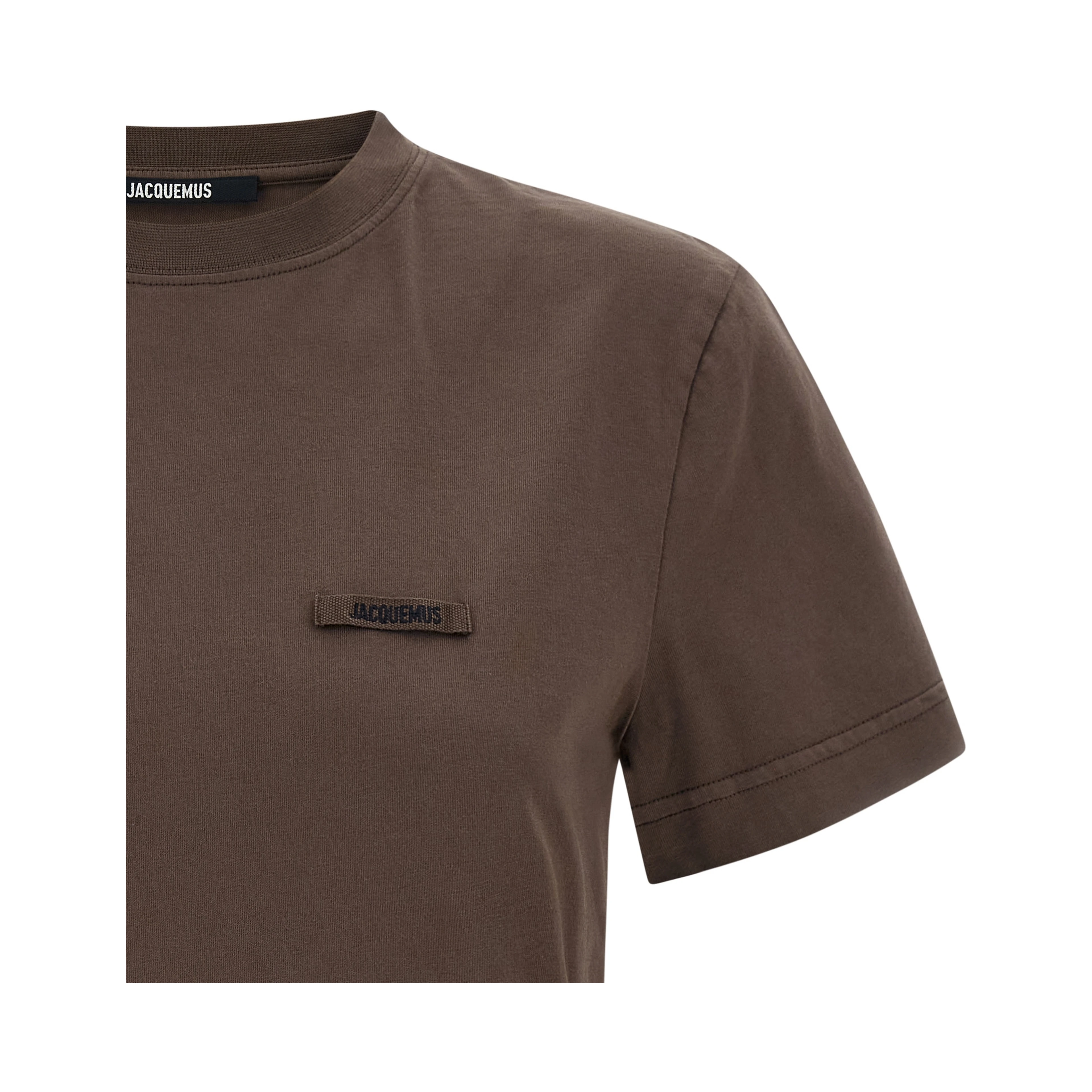 Brown Cotton T-Shirt