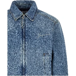 Blue Cotton Denim Jacket