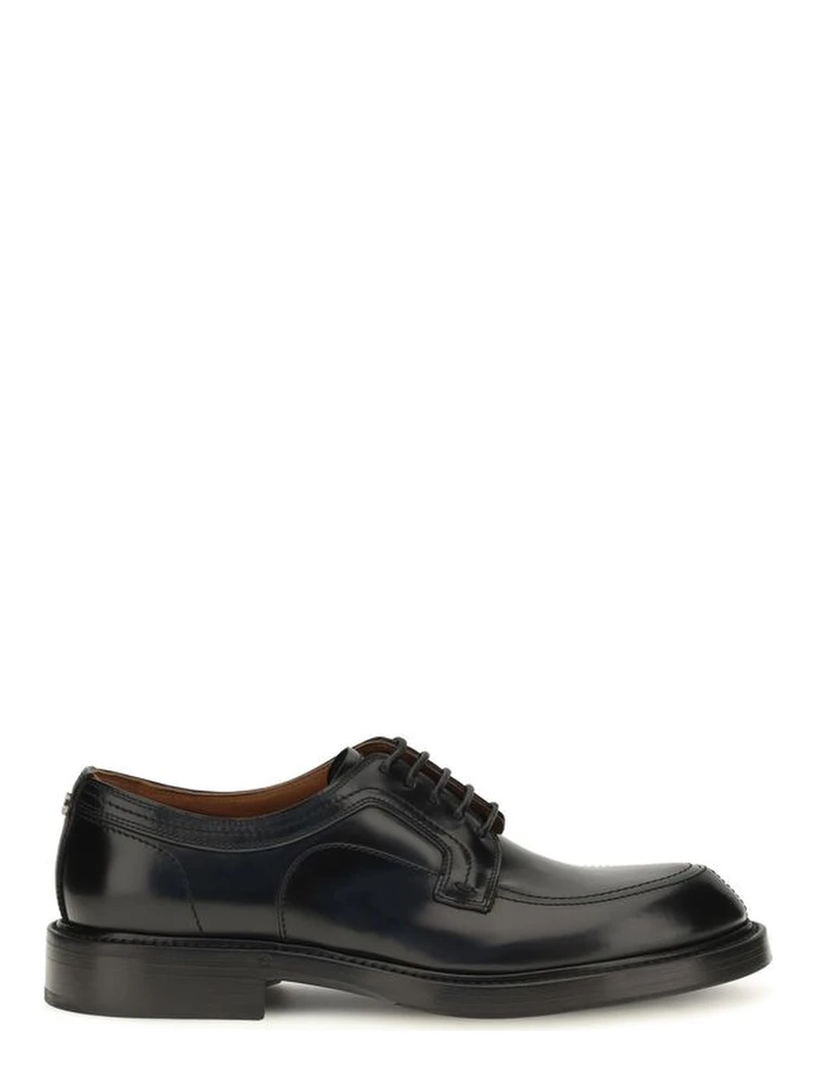 Black Calf Leather Bos Taurus Oxfords And Derbies
