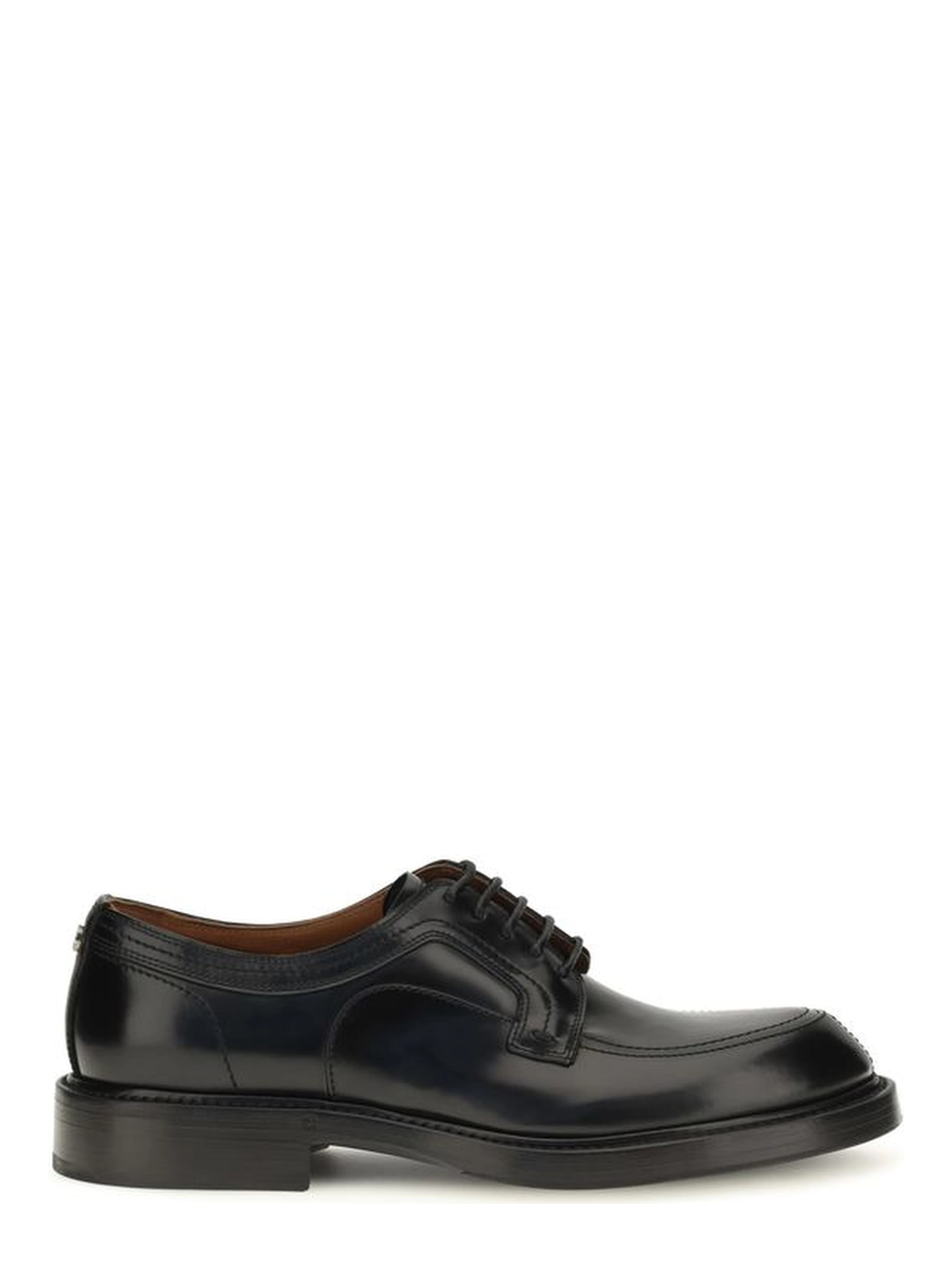 Black Calf Leather Bos Taurus Oxfords And Derbies