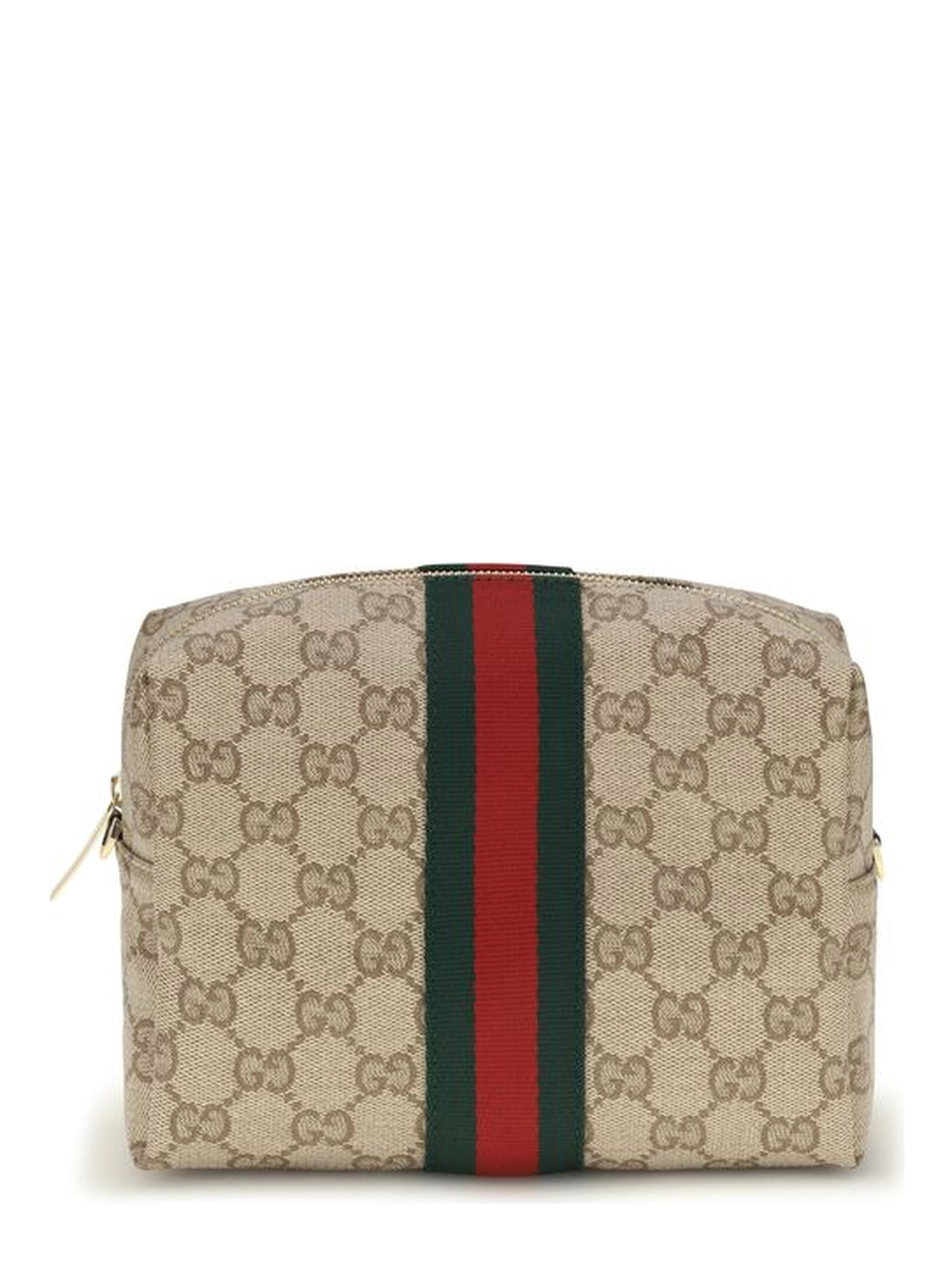 Beige Fabric Shoulder Bag
