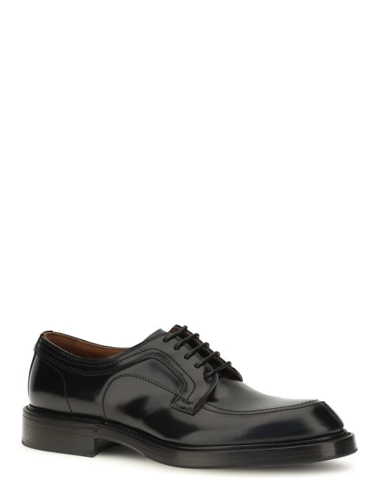 Black Calf Leather Bos Taurus Oxfords And Derbies alternative