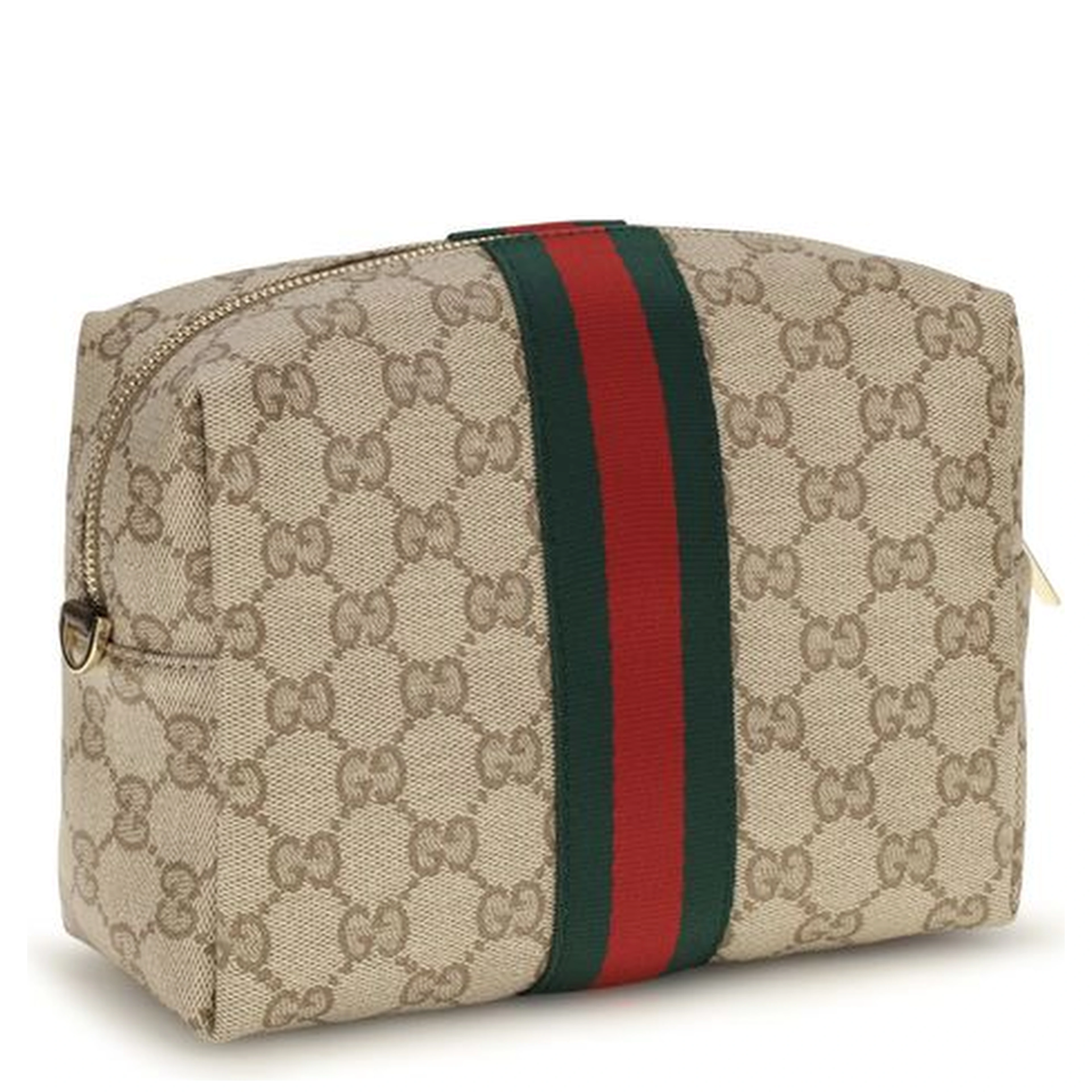 Beige Fabric Shoulder Bag