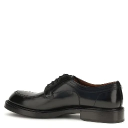 Black Calf Leather Bos Taurus Oxfords And Derbies