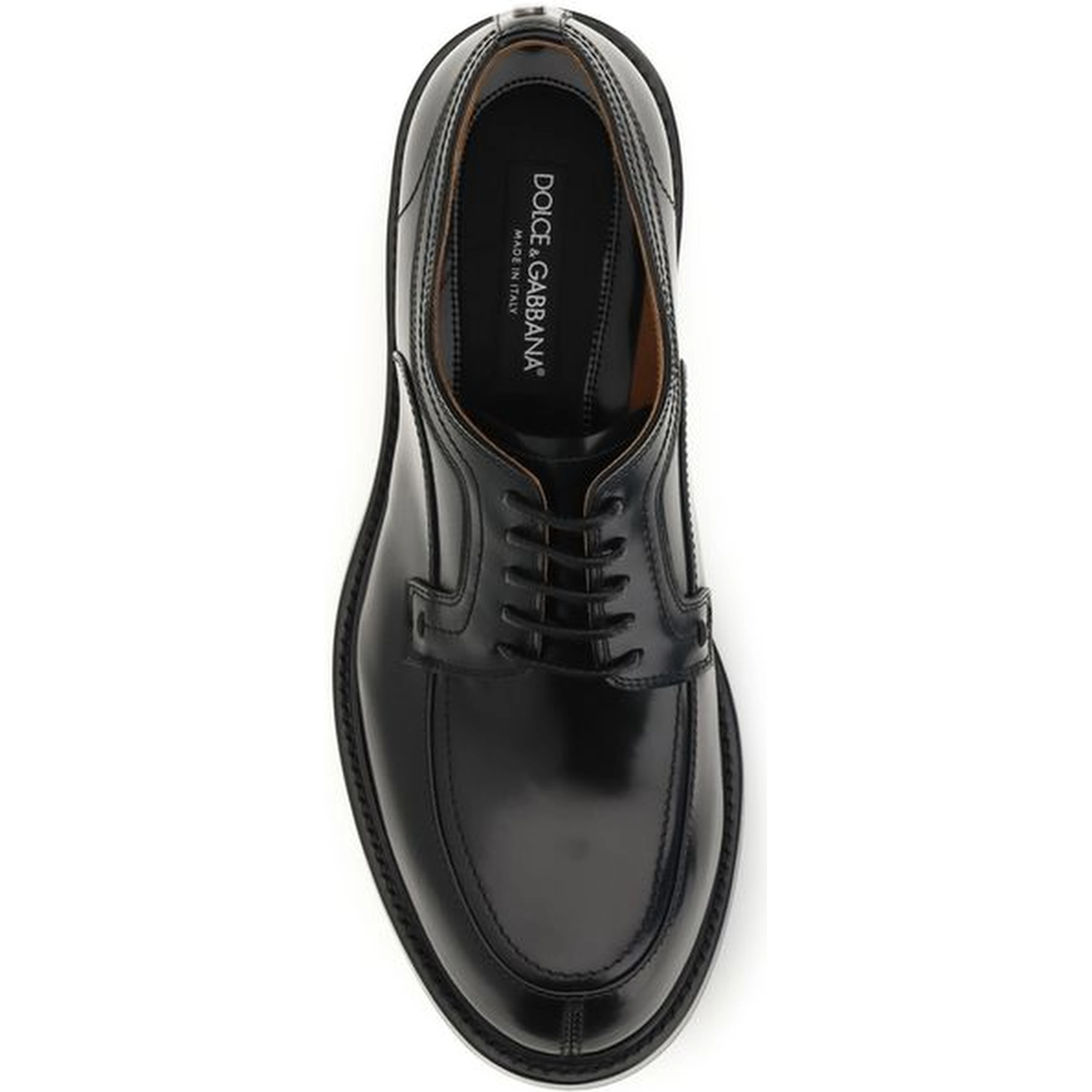 Black Calf Leather Bos Taurus Oxfords And Derbies
