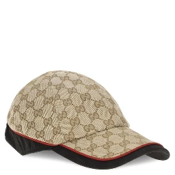 Beige Polyamide Cap (Baseball Hat)