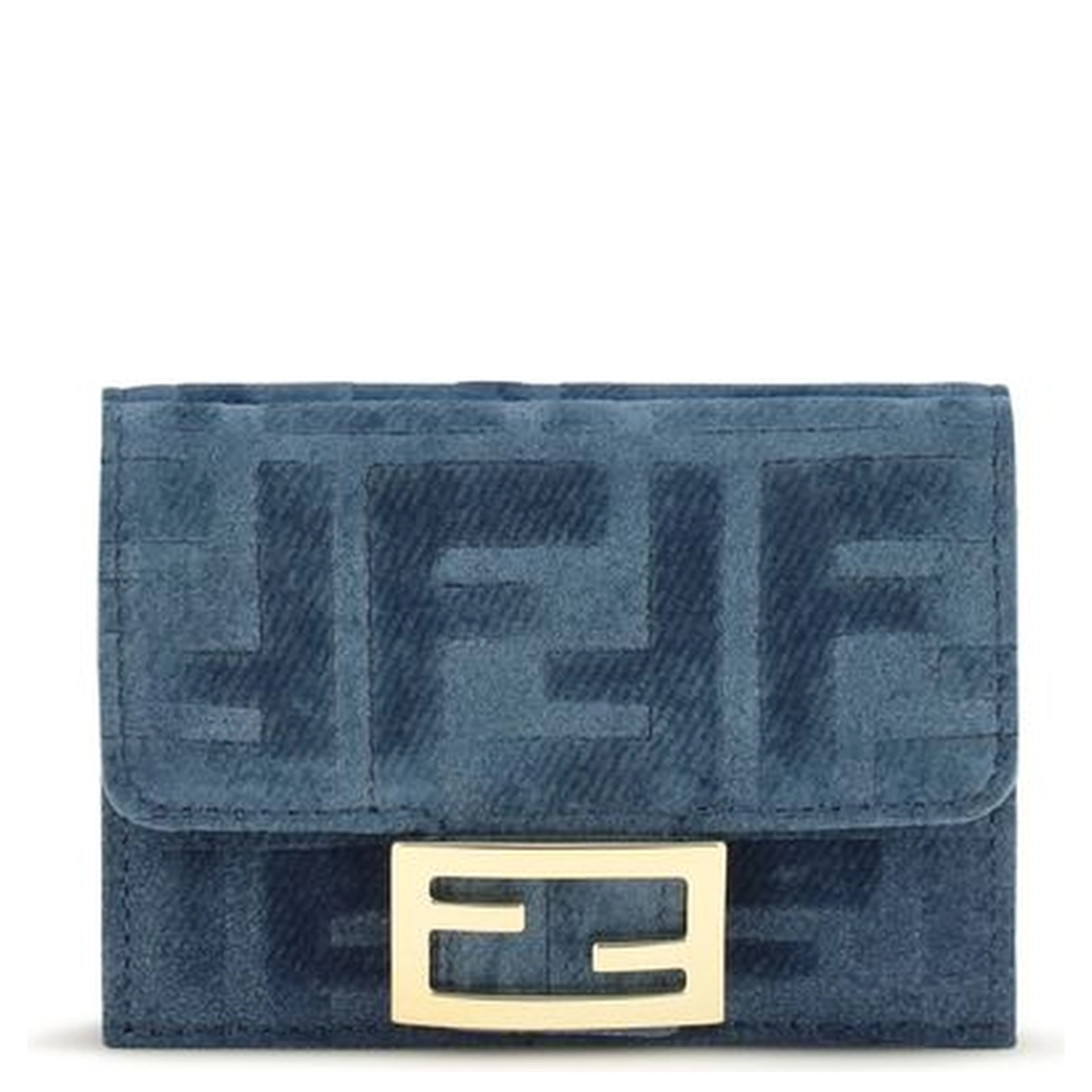 Blue Cotton Wallet
