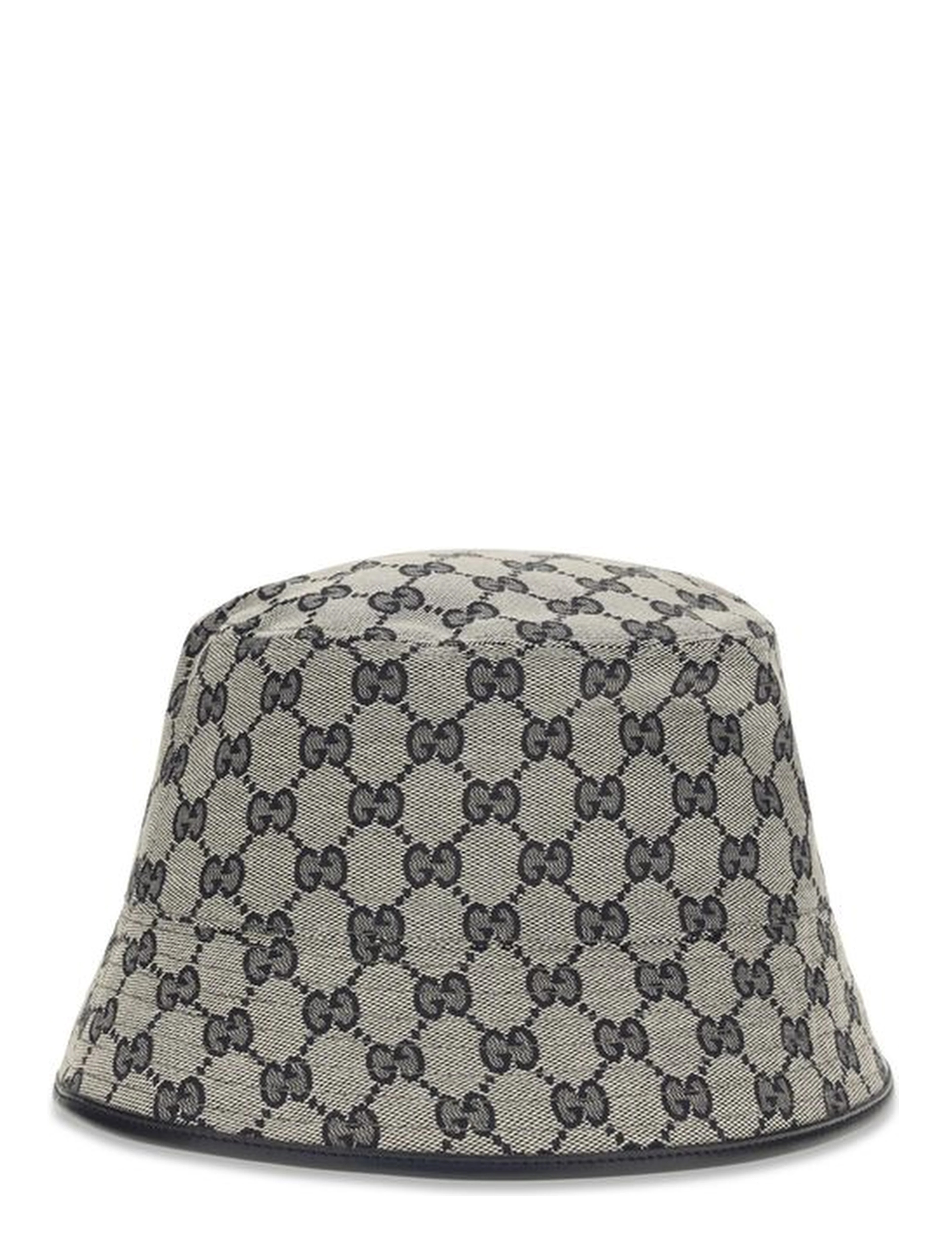 Gray Polyester Bucket Hat