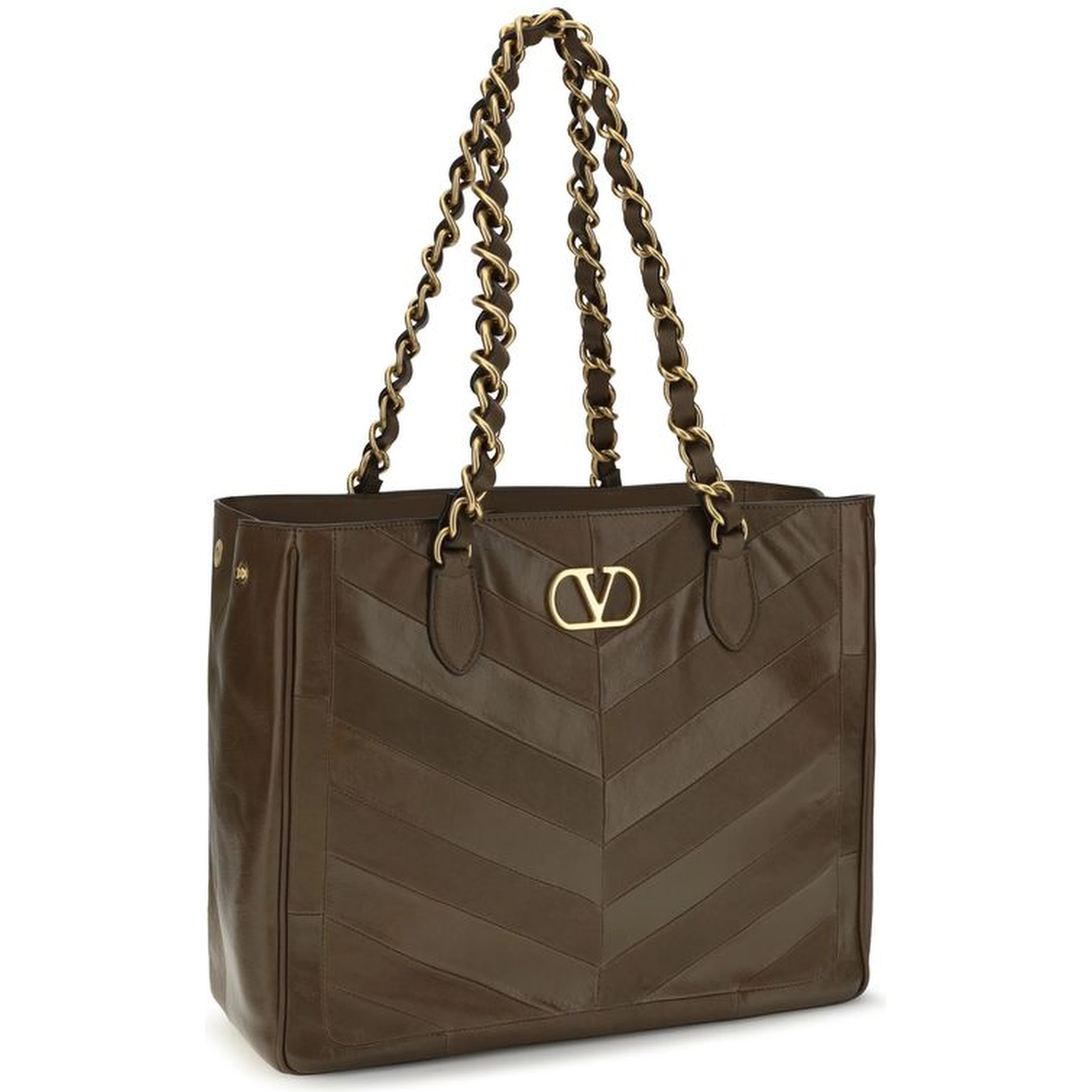 Brown Calf Leather Bos Taurus Shoulder Bag