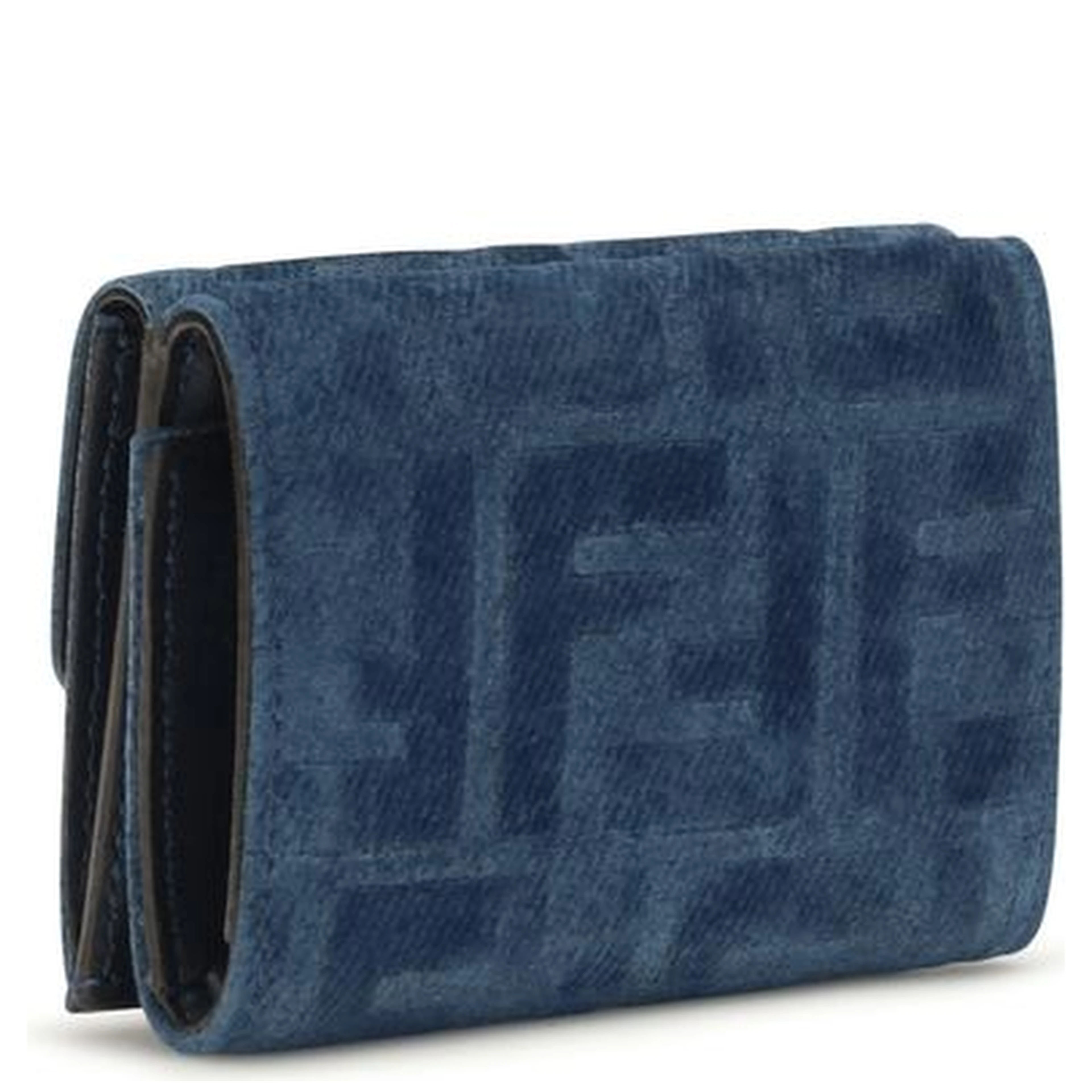 Blue Cotton Wallet