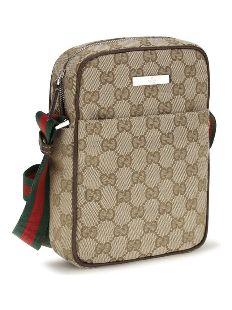 Beige Fabric Shoulder Bag alternative