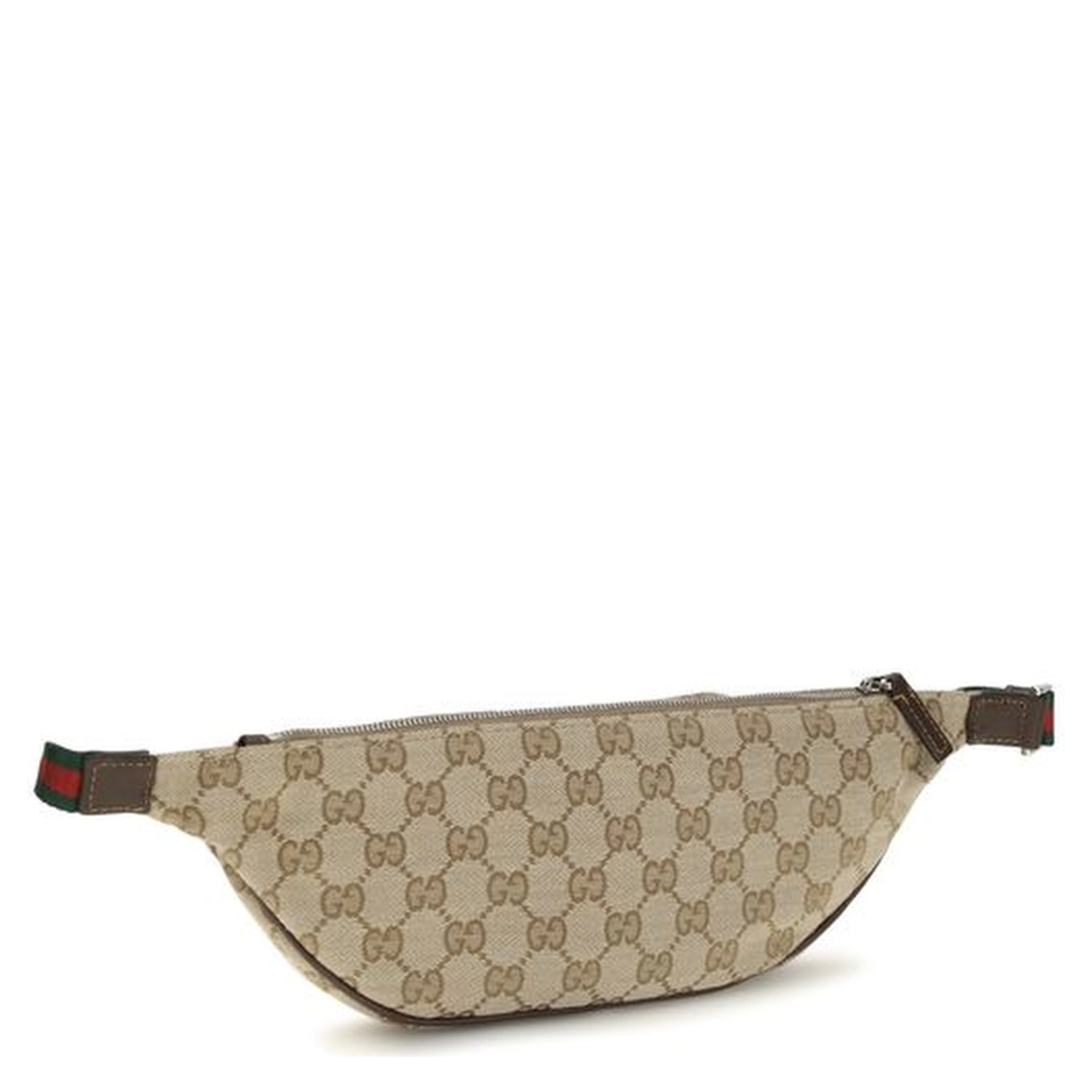 Beige Fabric Shoulder Bag