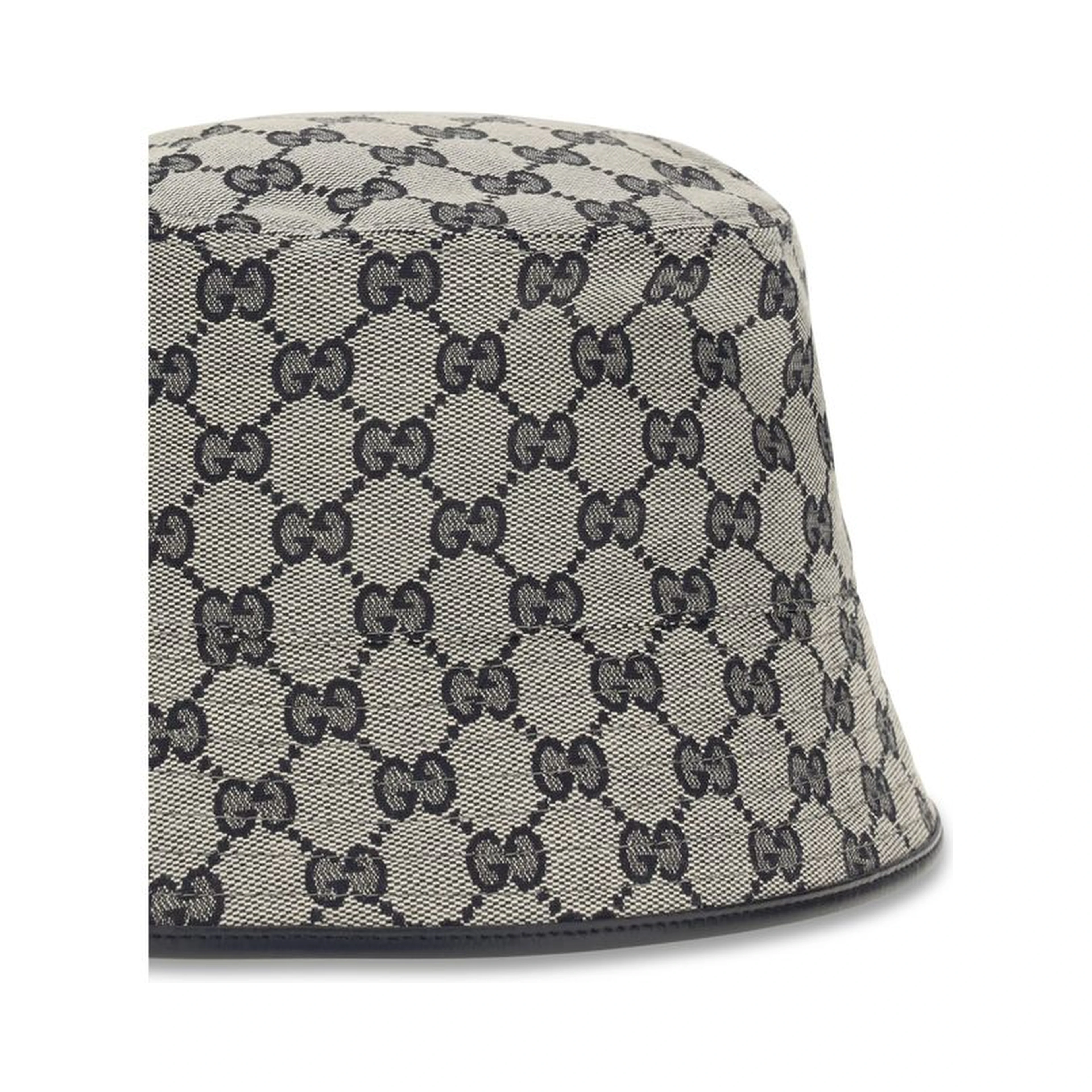 Gray Polyester Bucket Hat