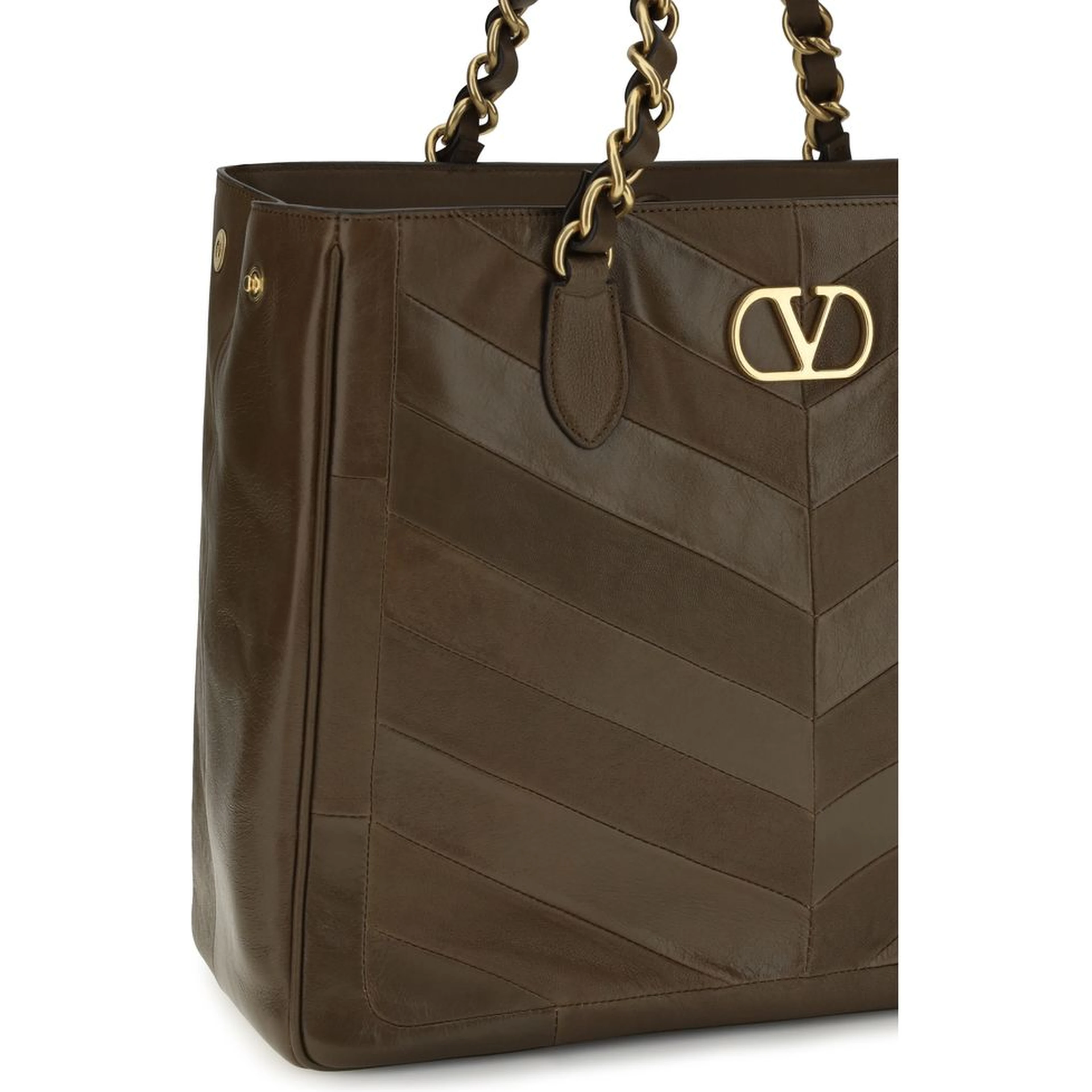 Brown Calf Leather Bos Taurus Shoulder Bag