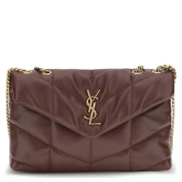 Bordeaux Lamb Ovis Aries Shoulder Bag