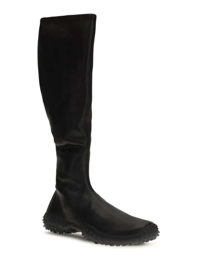 Black Lamb Ovis Aries Ankle Boots