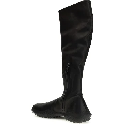Black Lamb Ovis Aries Ankle Boots