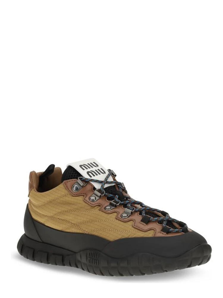 Beige Polyamide Athletic Sneakers alternative