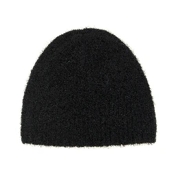 Black Wool Beanie