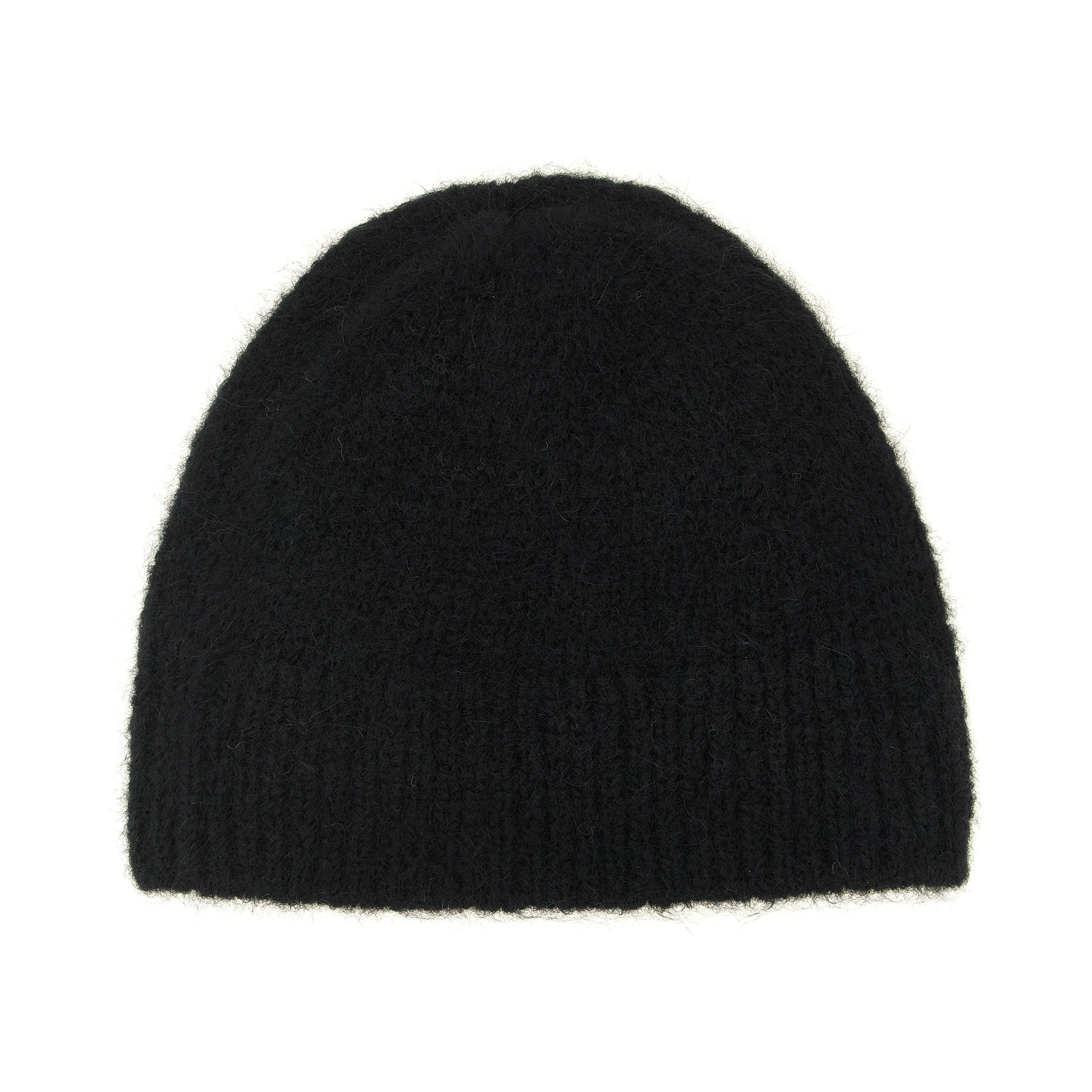 Black Wool Beanie
