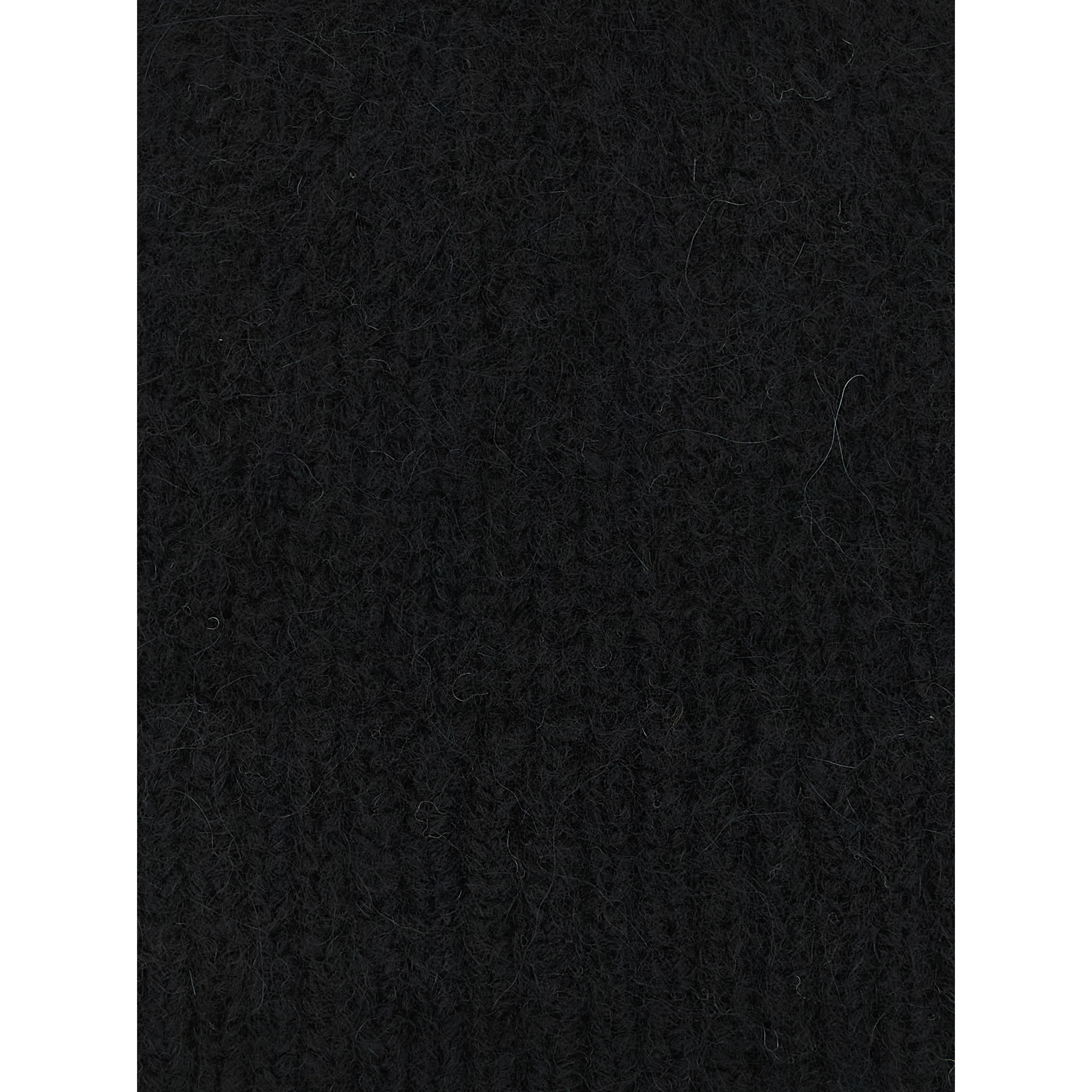 Black Wool Beanie