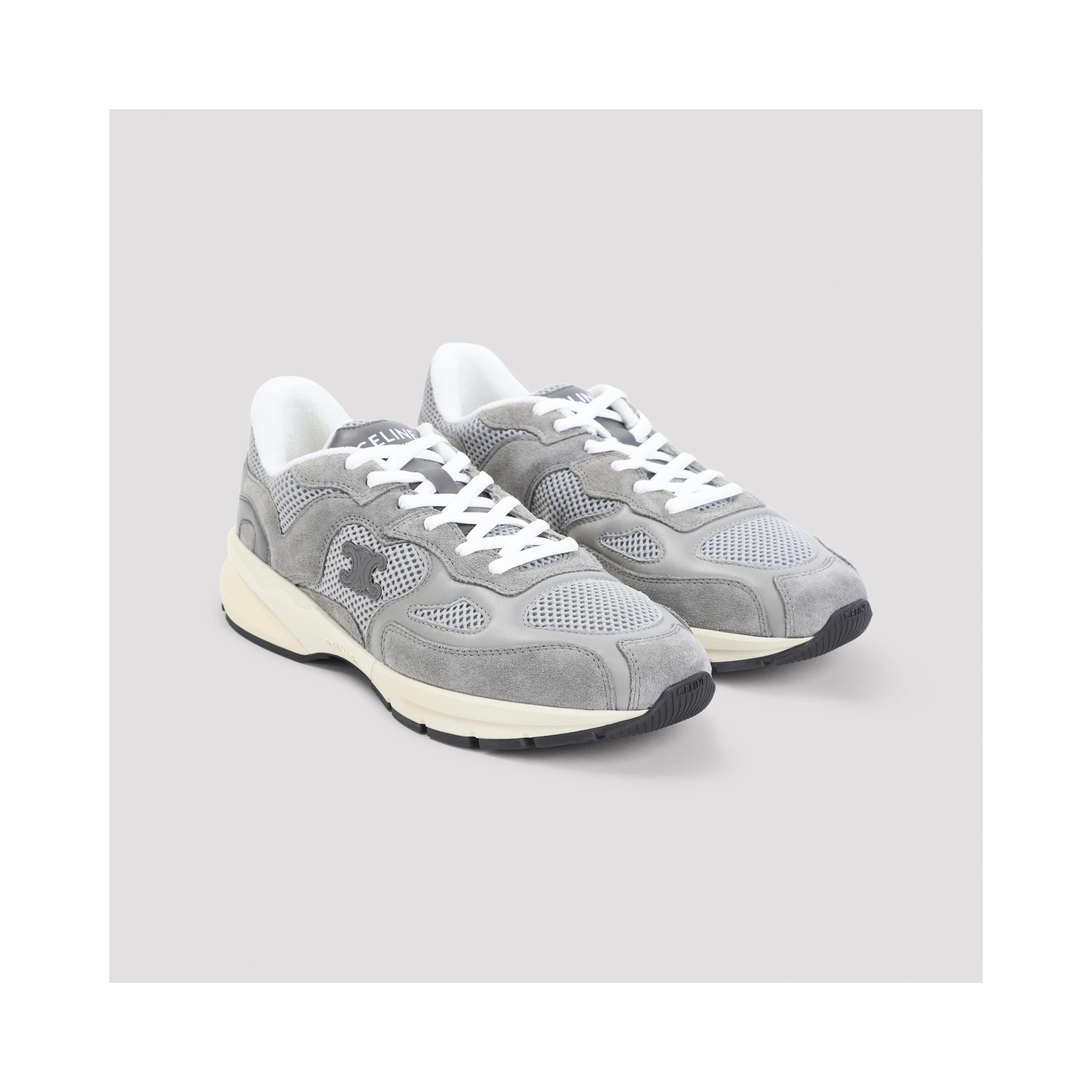 Celine Low Lace Up Sneakers