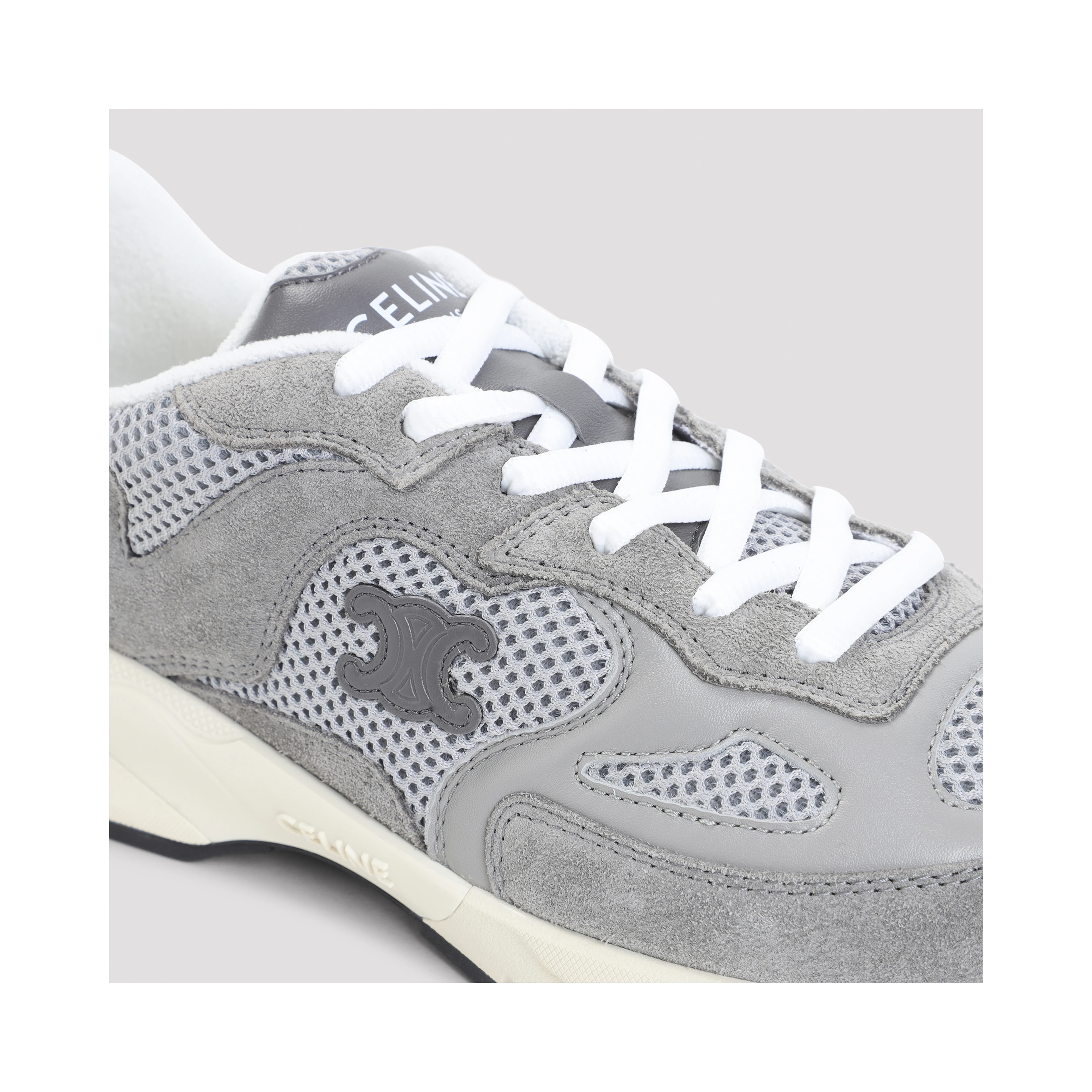 Celine Low Lace Up Sneakers