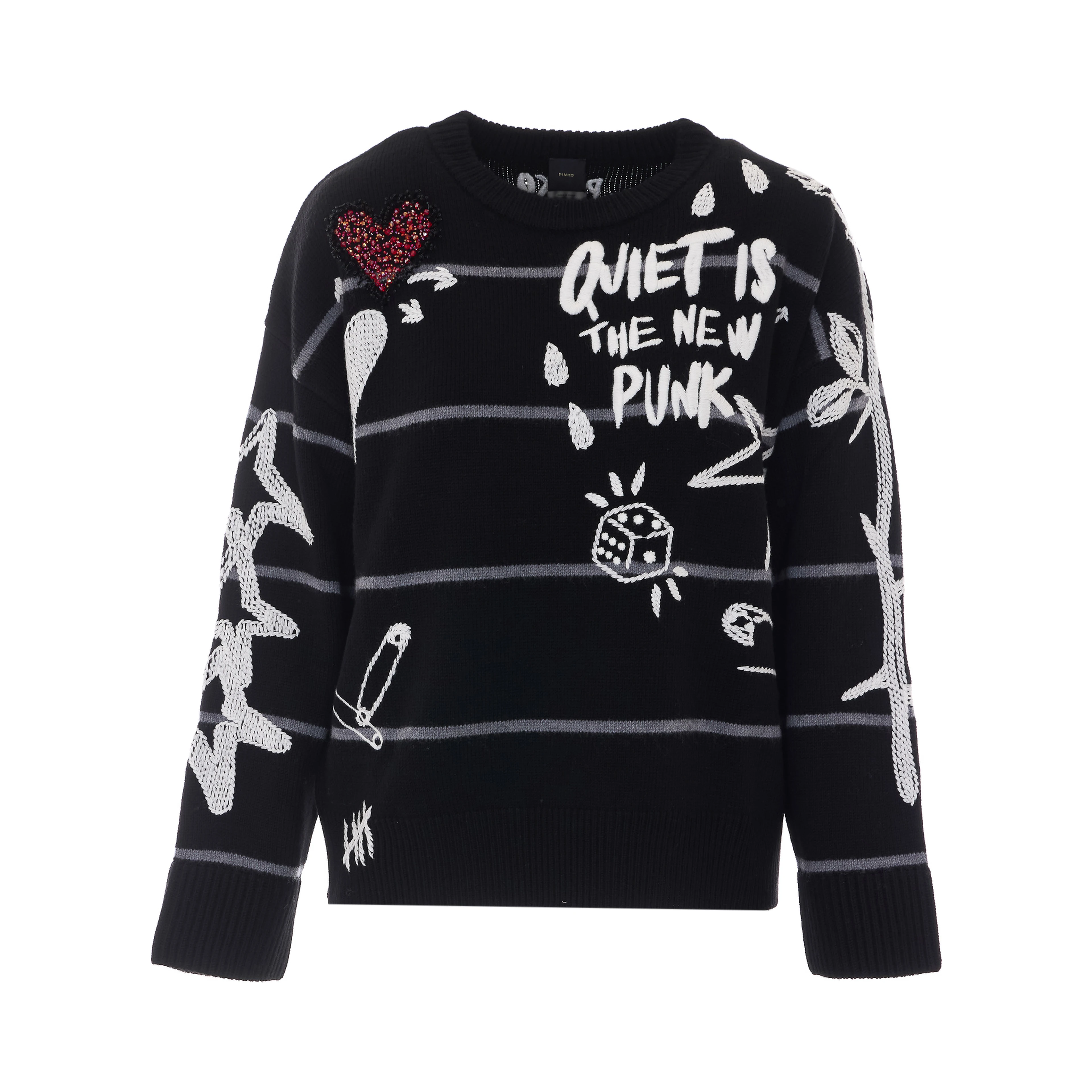 Pinko Sweaters Black