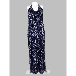 night sequins long dress