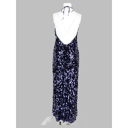 night sequins long dress