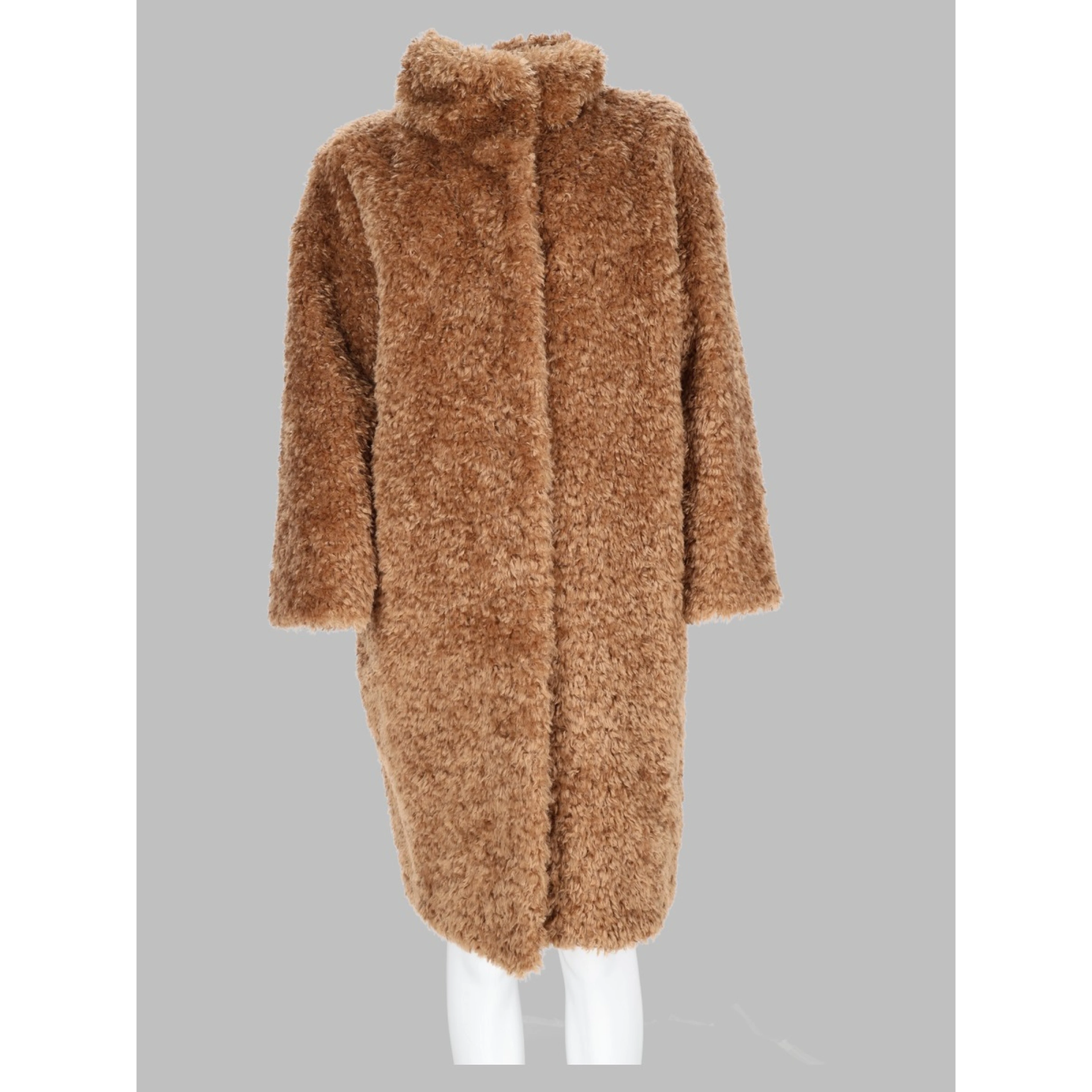 Cappotto Teddy Curly in Ecopelliccia