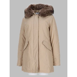 Arctic Parka in Ramar Cloth con pelliccia removibile