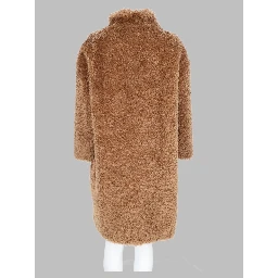 Cappotto Teddy Curly in Ecopelliccia