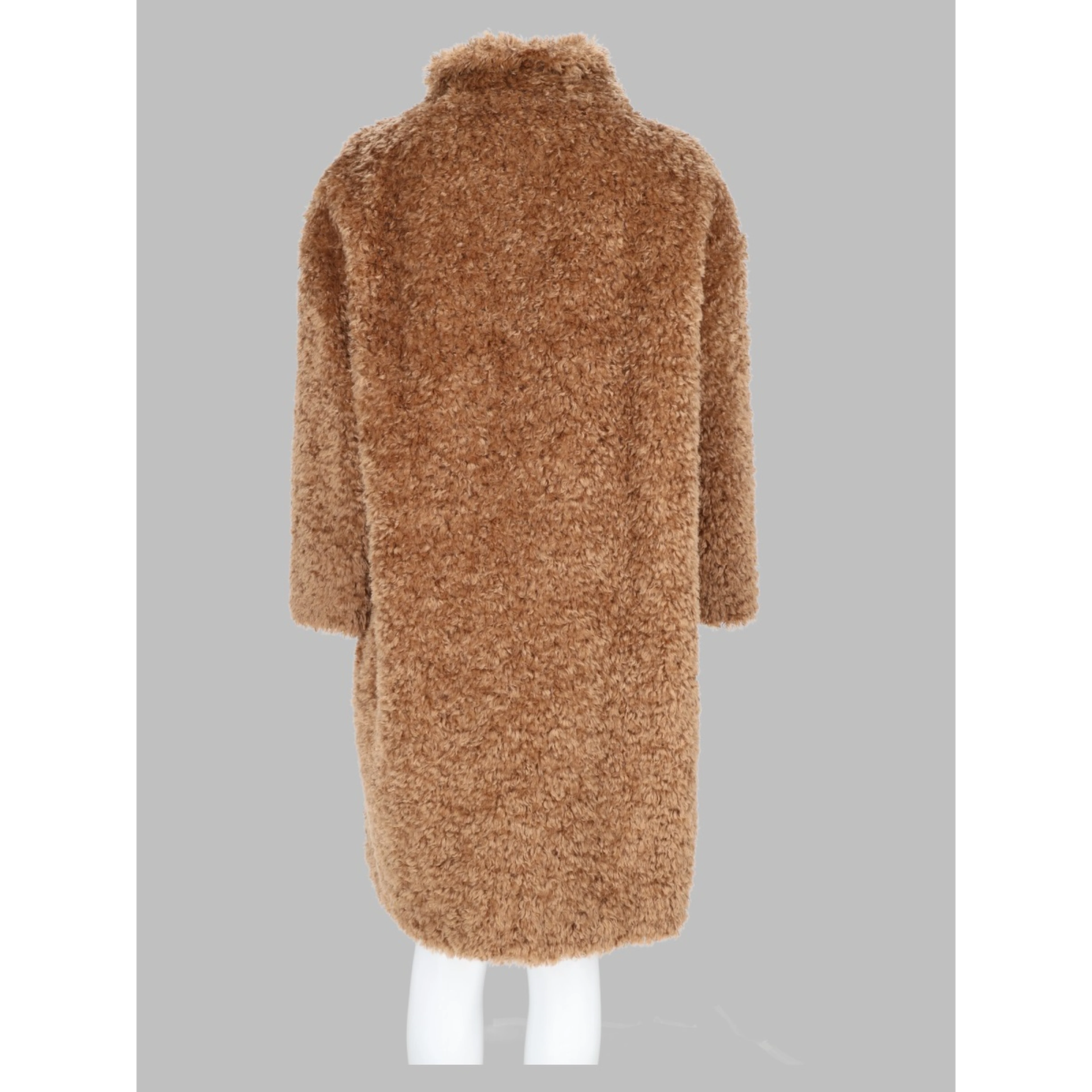 Cappotto Teddy Curly in Ecopelliccia