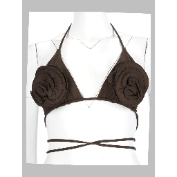 Top Bikini con Dettaglio Arricciato