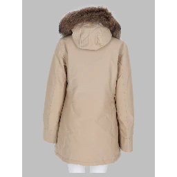 Arctic Parka in Ramar Cloth con pelliccia removibile
