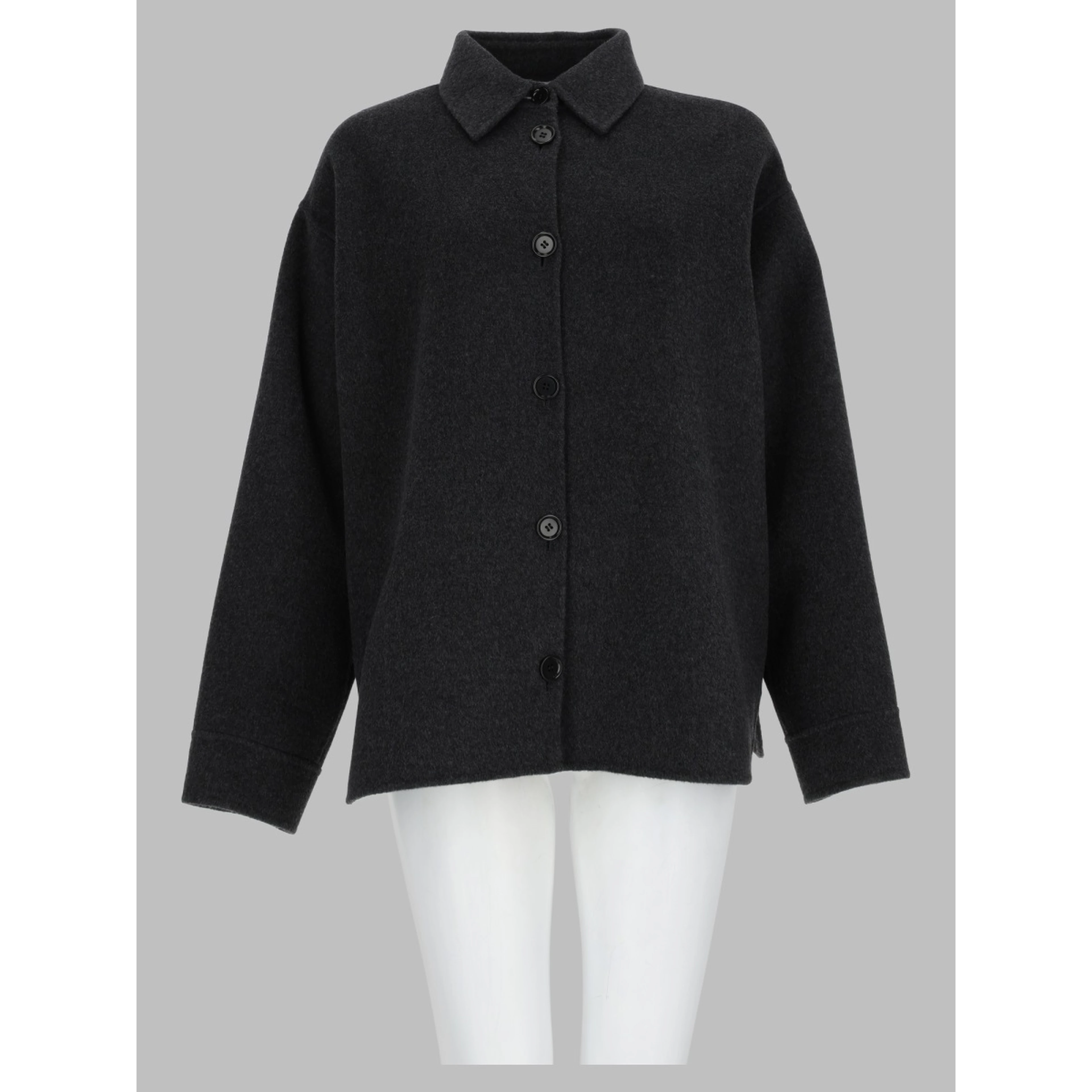 Overshirt in Double di Lana