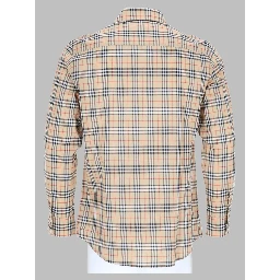 Camicia in Cotone Check con Vestibilità Classica