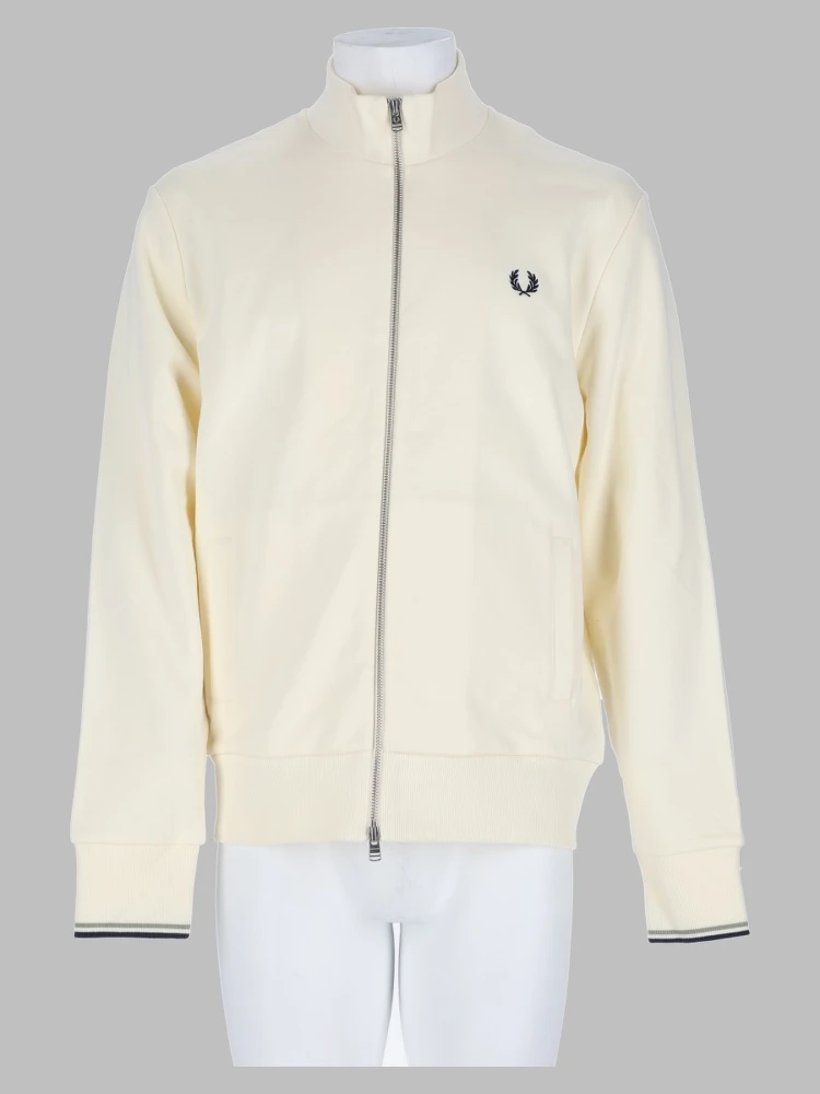 Felpa Con Logo e Zip